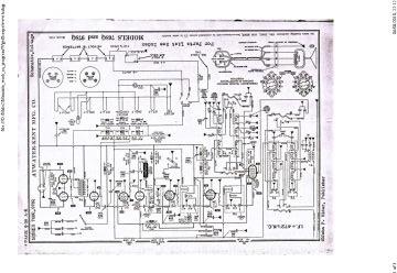 Atwater Kent 768Q schematic circuit diagram
